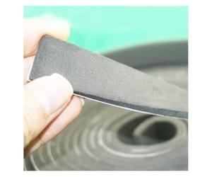 Nastro adesivo in schiuma, Nastro isolante in schiuma autoadesivo, spessore 5 mm, larghezza 20 mm, grigio, 1 rotolo