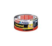 Nastro adesivo in tela Tesa Extra Power Universal nero - 25 m x 50 mm 56388-0000