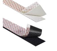 Nastro Adesivo In Velcro® Heavy Duty Nero/Bianco 50mm x 1M-5M