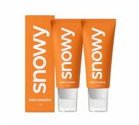 Nastro adesivo invisibile Snowy Body per fissare il collare basso, resistente al sudore e con forte potere adesivo, colla per parrucche antiscivolo, facile da usare e rimuovere