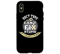 Nastro adesivo non può riparare stupido ma può attutire il Custodia per iPhone X/XS