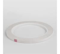 Nastro adesivo per impugnatura per violino, 66 m x 3 mm, colore blu e giallo (bianco, 3 mm)