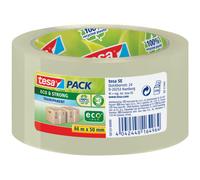 Nastro adesivo per la spedizione tesapack® eco&strong 50 mm x 66 m trasparente - 58153-00000-00