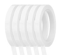 Nastro adesivo per lavagna, 5 pz, 1/2" x 72 yard, bianco