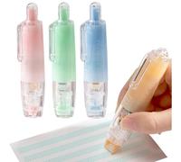 Nastro Adesivo Per Scrapbooking | Distributore Di Adesivo 4 Pezzi - Nastro Di Correttore Adesivo Girevole A 360 Gradi,Ufficio Scuola Casa Arte Progetti Fotografici Album