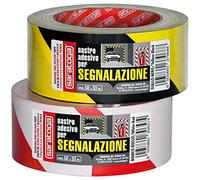 Nastro Adesivo per Segnalazione Giallo Nero
