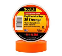 Nastro Adesivo PVC Scotch 35 Impermeabile 3M™ Arancione 19Mm X 20M