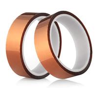 Nastro Adesivo Resistente al Calore, Hot Melt Tape Nastro Termoresistente per Alte Temperature per mascheratura, saldatura, elettrico, ecc(2 rotolo * 1 pollici )