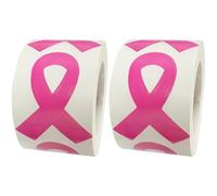Nastro Adesivo Rosa 2 Rotoli Nastro Adesivo per Consapevolezza del Cancro Seno Etichetta Adesiva Adesivo Sigillante per Eventi di Raccolta Fondi di Beneficenza Pubblica