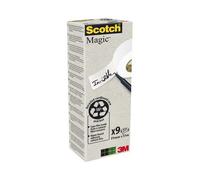Nastro Adesivo Scotch Magic 900 3M - Acrilico - 19 mm x 33 m - 91576 (Trasparent