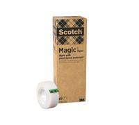 Nastro adesivo Scotch® Magic Più Verde 19 mm x 33 m trasparente opaco - torre d