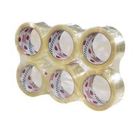 NASTRO ADESIVO SCOTCH TRASPARENTE 50MM X 66MM (6 PEZZI)