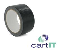 NASTRO ADESIVO TELATO AMERICANO 50mm x 25mt NERO 36 ROTOLI