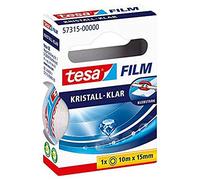 Nastro Adesivo tesafilm Crystal Clear - Extra Trasparente - 10 m x 15 mm