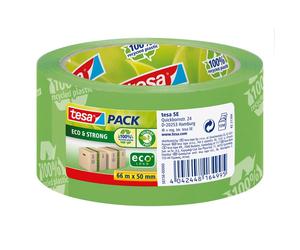 Nastro Adesivo Tesapack Eco & Strong Tesa - 50 mm x 66 m - 58156-00000-01 (Verde