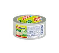 Nastro adesivo Tesapack Eco - ultra strong ecoLogo - 5 cm x 66 m - trasparente -