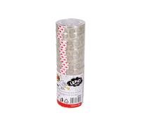 Nastro adesivo trasparente 12 mm x 20 m, 12 pezzi