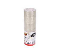 Nastro adesivo trasparente 24 mm x 20 m, confezione da 6 pezzi