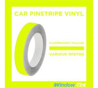 Nastro Adesivo Vinile Cromato Riflettente Giallo/Verde Pin Stripe 10m