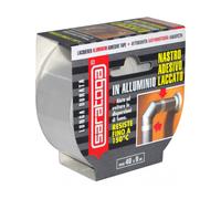 Nastro Alluminio Adesivo per la sigillatura di condutture Rotolo 50 m x 50 mm - Saratoga