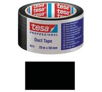 Nastro Alta Resistenza Duct Tape 4610 Tesa Nero 25 ml 50 mm 6 Pezzi