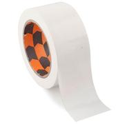 Nastro americano - Nastro resistente 25 m x 50 mm, ideale per riparazioni e fissaggi, colore bianco, facile da usare e adattabile a diverse superfici. *