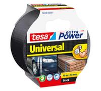 Nastro americano TESA extra Power Universal 10 m x 50 mm Nero [10 m x 5 cm]