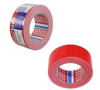 NASTRO TELA PLASTIF.50MMX25M ROSSO