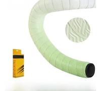 Nastro ammortizzante per manubrio bici da strada con design che allevia la pressione per supportare la circolazione e ridurre il disagio alla mano (verde-bianco)