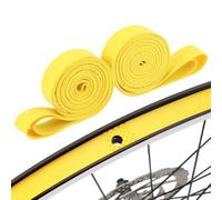 Nastro anti-foratura per cerchioni, confezione da 2 pezzi, in PVC, per cerchioni da strada e MTB, 26, 27,5, 29, 700C, colore: giallo (29 x 20)