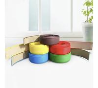 Nastro antiscivolo adesivo per gradini, strisce antiscivolo in gomma per scale, coprispigoli, finitura bordi scala impermeabile - per rampe e gradini, interno ed esterno(Size:1M-8CM,Color:Giallo)