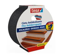 NASTRO ANTISCIVOLO ANTI-SLIP NERO, 50 MM X 5 MT - TESA
