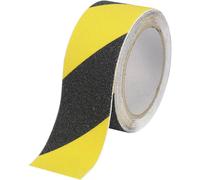Nastro antiscivolo Conrad Components Sugo nero, giallo (L x l) 9 m x 50 mm,