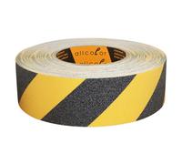 Nastro antiscivolo giallo-nero 50mm 18m PVC - ALLCOLOR GAF-530BG