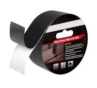 Nastro antiscivolo in gomma, impermeabile, autoadesivo, ultra forte, per maniglie, fai da te, sicurezza e comfort, alternativa al nastro biadesivo super forte (5 cm x 3 m, nero)