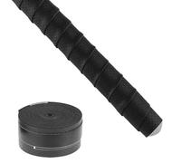 Nastro Antiscivolo in Pu Nero, 2 Pezzi Bacchette da Batteria | Assorbente e Leggero, Presa Stabile Mani Sudate, Avvolgimento Rapido, Accessorio per Bacchette e Uso Musicale
