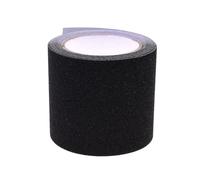 Nastro Antiscivolo in PVC Nero, Forte Aderenza per Interni ed Esterni | Adatto a Legno e Moquette, Facile da Staccare, Superficie Opaca, Uso Sicuro su Molte Superfici