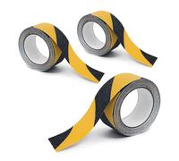 Nastro antiscivolo nero e giallo 5 m 50 mm autoadesivo nastro grip per gradini