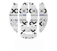 Nastro antiscivolo per mouse, adesivi per mouse da gioco Alienware AW720M, bianco pieno