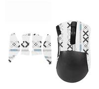 Nastro antiscivolo per mouse, adesivi per mouse da gioco Razer DeathAdder V2X Hyperspeed, metà bianco