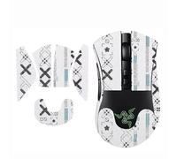 Nastro antiscivolo per mouse, adesivi per mouse da gioco Razer DeathAdder V3 Pro, bianco