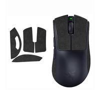 Nastro antiscivolo per mouse, adesivi per mouse da gioco Razer DeathAdder V4 Pro, metà fiocco di neve nero