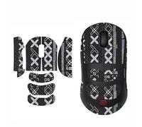 Nastro antiscivolo per mouse, adesivi per mouse da gioco Zowie U2, nero e bianco
