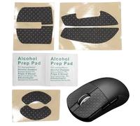 Nastro antiscivolo per mouse, antiscivolo, con kit di pulizia, per assorbire il sudore delle palme, prodotti elettronici, accessorio per famiglia, ragazze, adolescenti, figlio, amici, uomini, marito