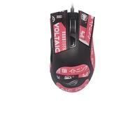 Nastro antiscivolo per mouse compatibile con ASUS ROG Gladius II, resistente al sudore, presa a prova di sudore, copertura protettiva, motivo rosso