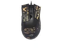Nastro antiscivolo per mouse compatibile con ASUS ROG Gladius II, resistente al sudore, presa a prova di sudore, copertura protettiva, colore nero oro