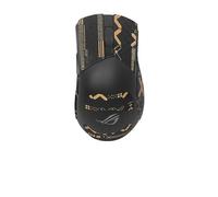 Nastro antiscivolo per mouse compatibile con ASUS ROG Gladius III, resistente al sudore, presa a prova di sudore, copertura protettiva, colore nero oro