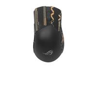 Nastro antiscivolo per mouse compatibile con ASUS ROG Gladius III, resistente al sudore, presa a prova di sudore, copertura protettiva, colore nero oro metà