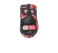 Nastro antiscivolo per mouse compatibile con ASUS ROG Gladius III, resistente al sudore, presa a prova di sudore, copertura protettiva, motivo rosso