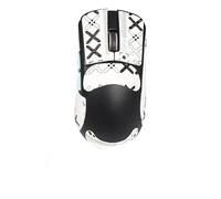 Nastro antiscivolo per mouse compatibile con ASUS ROG Harpe Ace Mouse Skins, resistente al sudore, impugnatura a prova di sudore, copertura protettiva, motivo nero